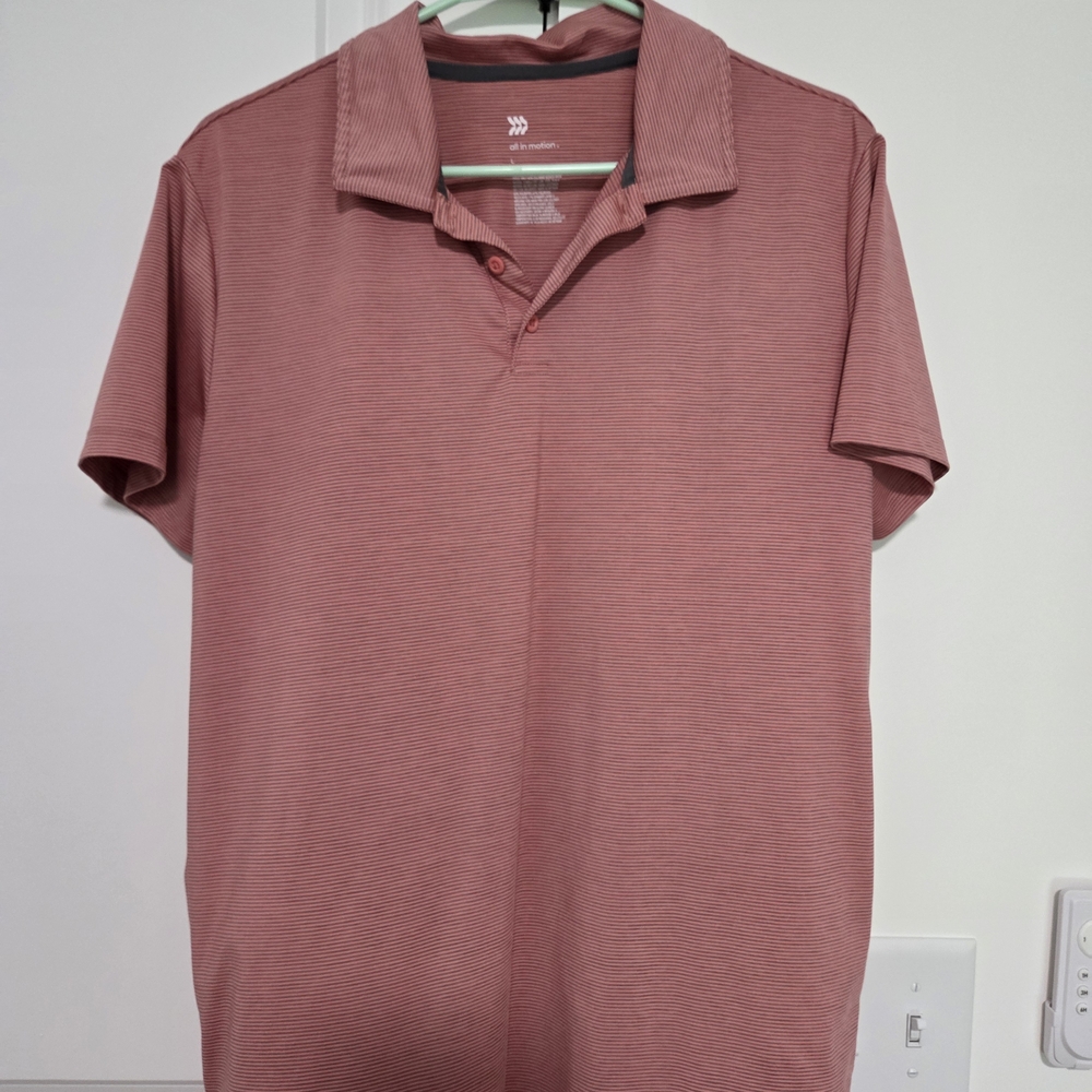 All in Motion Men's Polo Shirt - Red